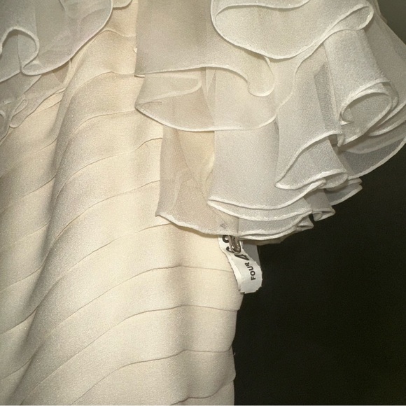 Couture Silk Chiffon Dress - Picture 6 of 16